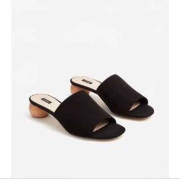 mango black mules